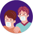 HUMAN CONTACT illustration